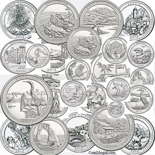 Complete National Park Quarter Set