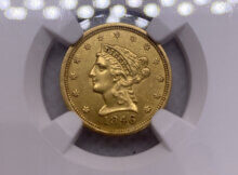 1846 2.5 gold us coin