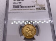 1884 $2.5 Gold Coin