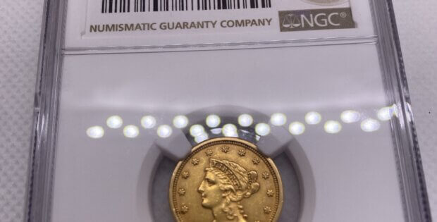 1884 $2.5 Gold Coin