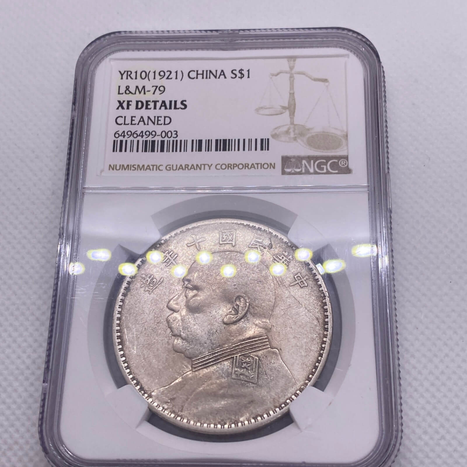 1921 Fatman Dollar XF Details