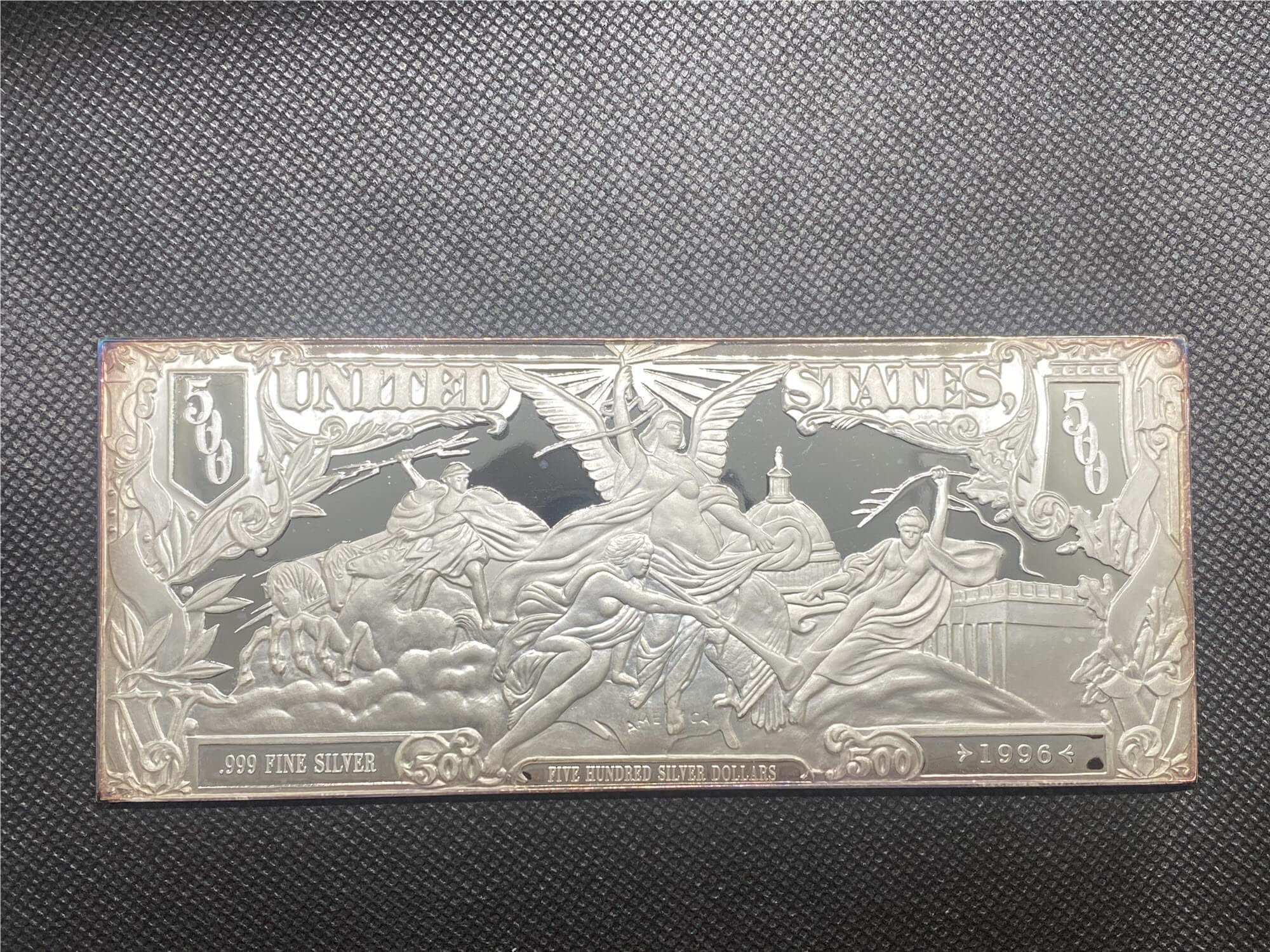 500 dollar 8 OZ Silver Bar