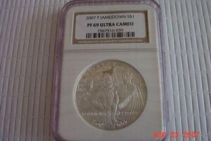 James town Silver PF69